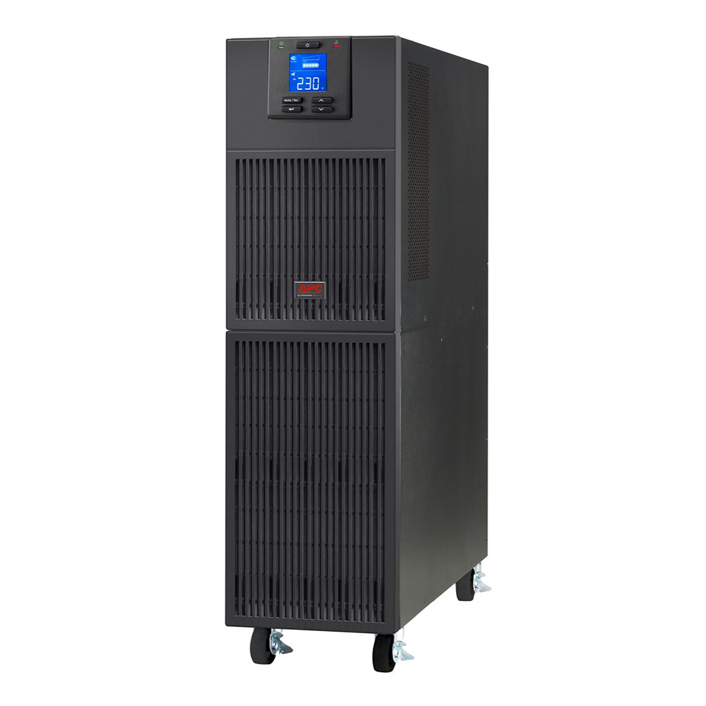A Photo Of APC Easy UPS On-Line 10kVA/10kW Tower 230V - Advanced Power Protection with Intelligent Card Slot & LCD