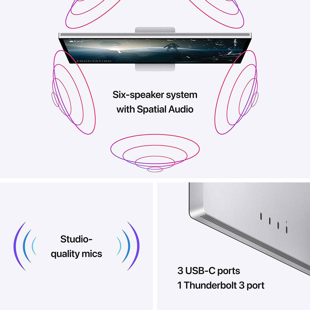 A Photo Of Apple MFEW4LL/A Studio Display 27