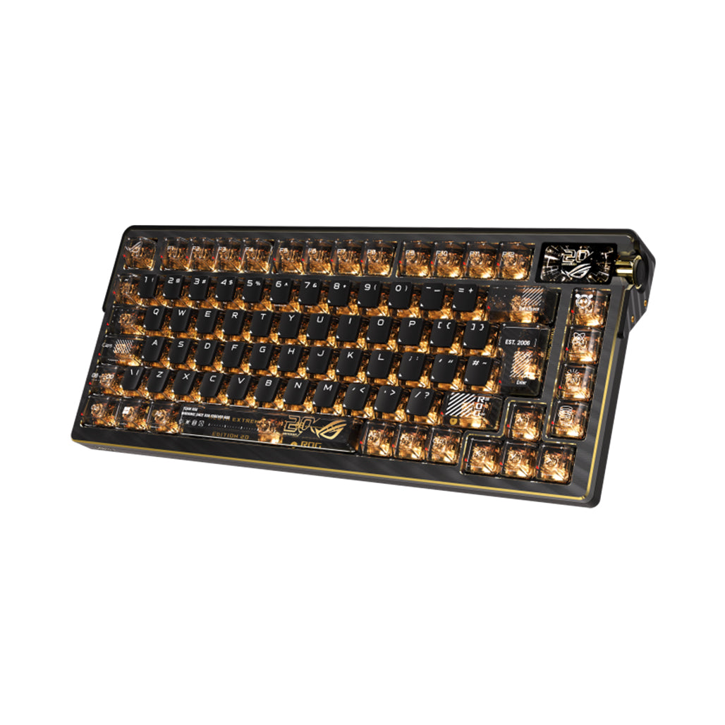 A Photo Of Asus ROG Azoth Extreme Edition 20 Gaming Keyboard – Limited Edition 75% Wireless Mechanical Gaming Keyboard