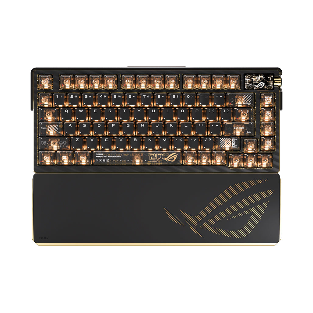 A Photo Of Asus ROG Azoth Extreme Edition 20 Gaming Keyboard – Limited Edition 75% Wireless Mechanical Gaming Keyboard