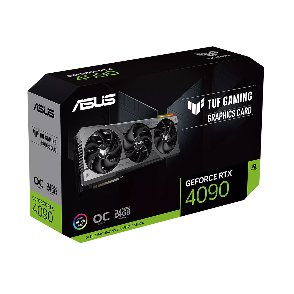 A Photo Of ASUS TUF Gaming GeForce RTX™ 4090 OC Edition 24GB GDDR6X – Unparalleled Performance and Reliability