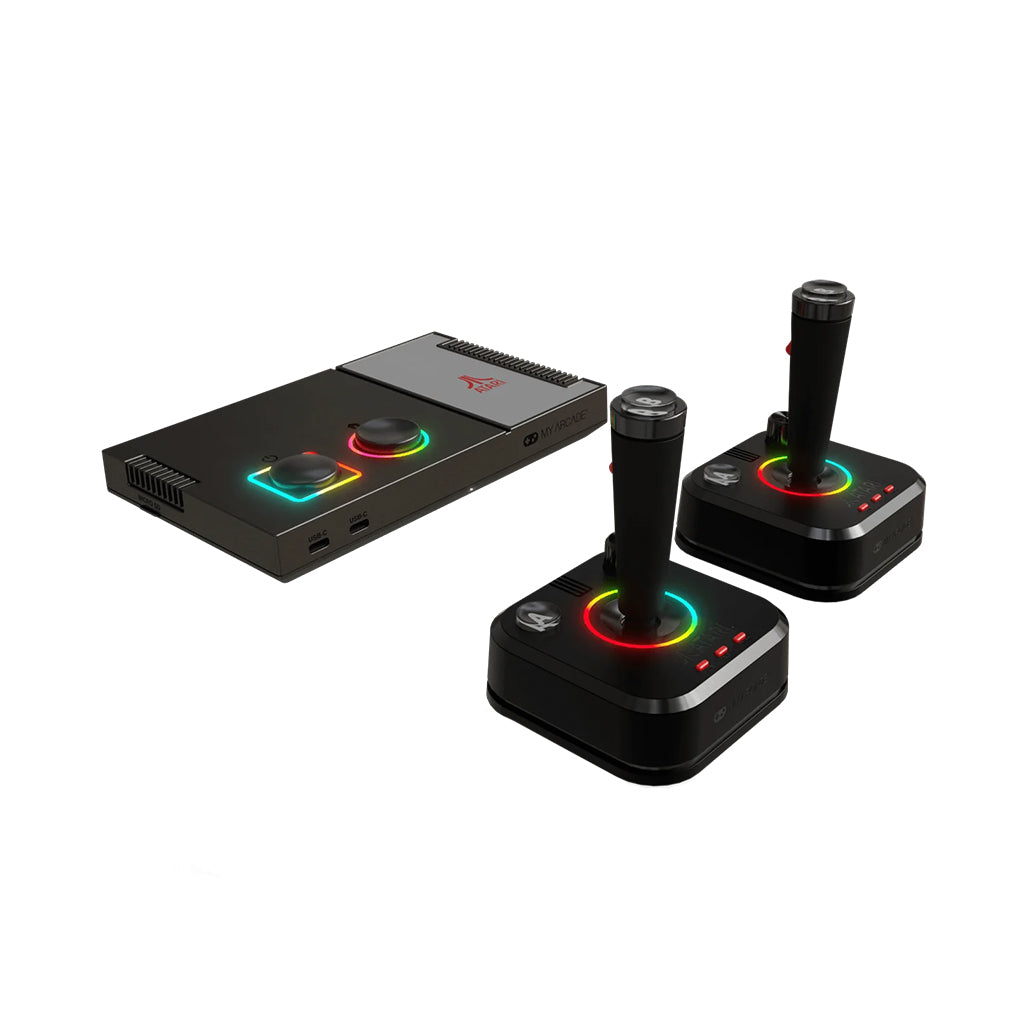 A Photo Of My Arcade Atari Gamestation Pro - Classic Atari Console with 200+ Games and Wireless Joysticks