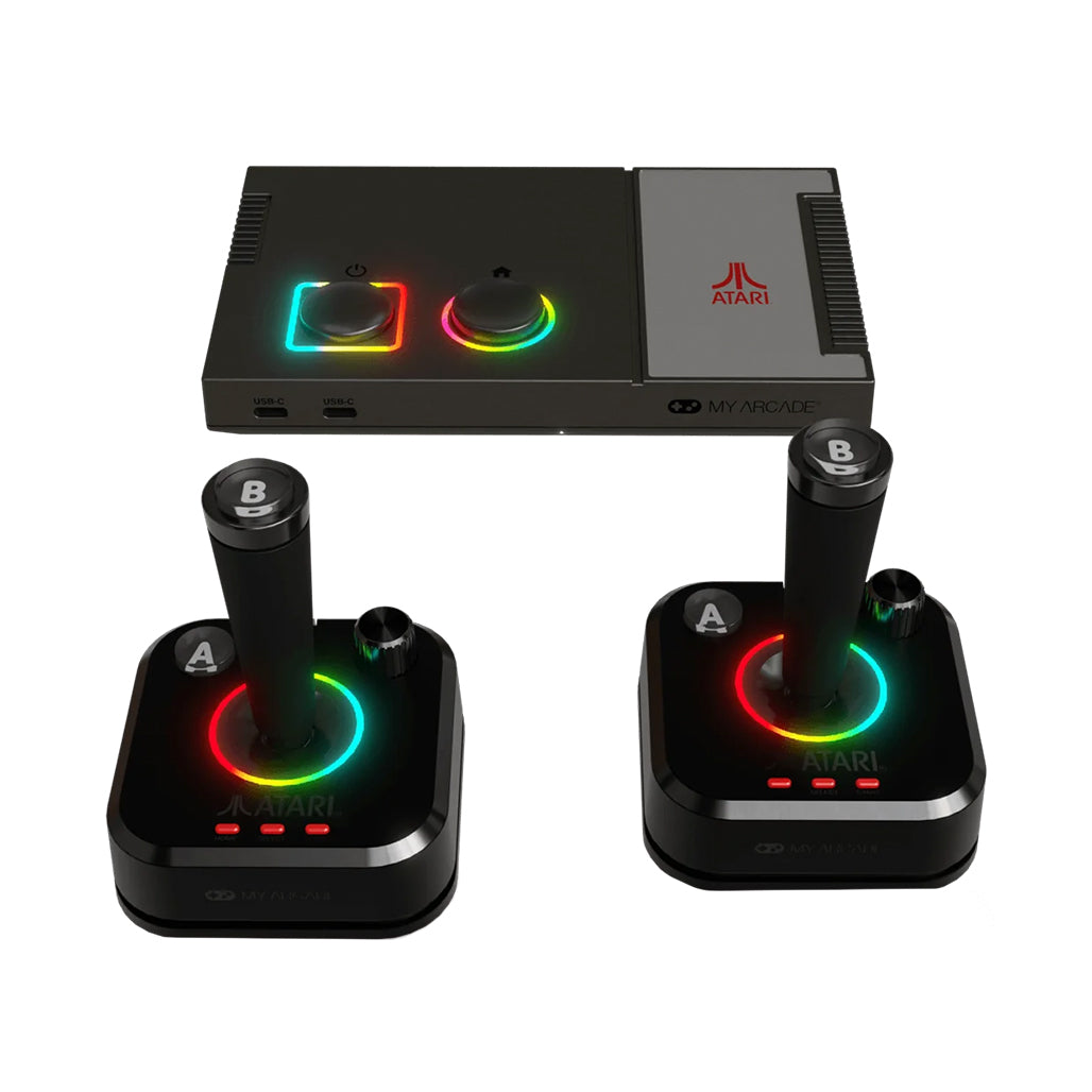 A Photo Of My Arcade Atari Gamestation Pro - Classic Atari Console with 200+ Games and Wireless Joysticks