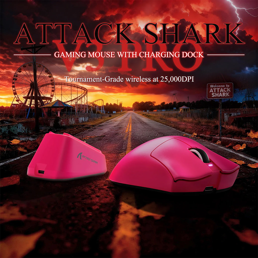 A Photo Of Attack Shark V3 PRO Ultra-Light Tri-Mode Gaming Mouse
