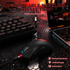 A Photo Of Attack Shark V3 PRO Ultra-Light Tri-Mode Gaming Mouse