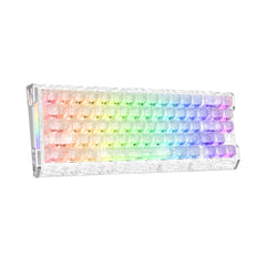 A Photo Of ATTACK SHARK R68 HE Carbon Fiber Rapid Trigger Keyboard – 60% Wired 8KHz Magnetic Gaming Keyboard