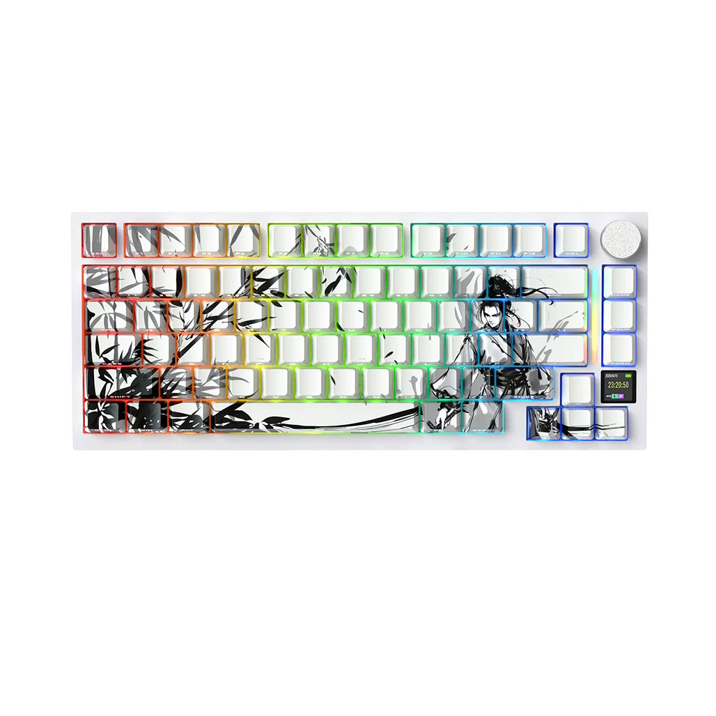 A Photo Of Attack Shark X820 Ultra - 75% Tri-Mode Gasket Wireless Mechanical Gaming Keyboard