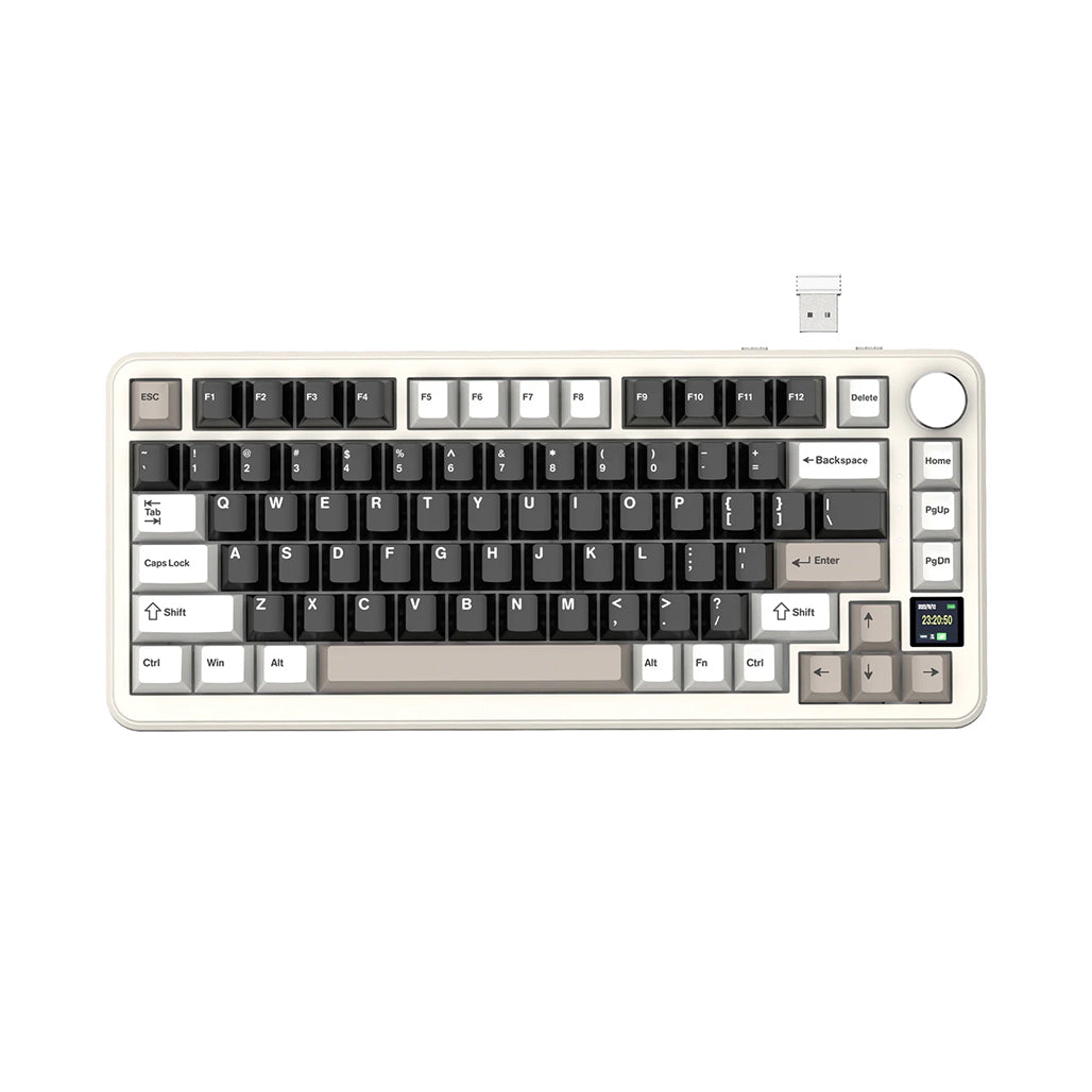 A Photo Of Attack Shark X85 Pro - 75% Wireless Mechanical Gaming Keyboard - Blueberry Switch (Linear)
