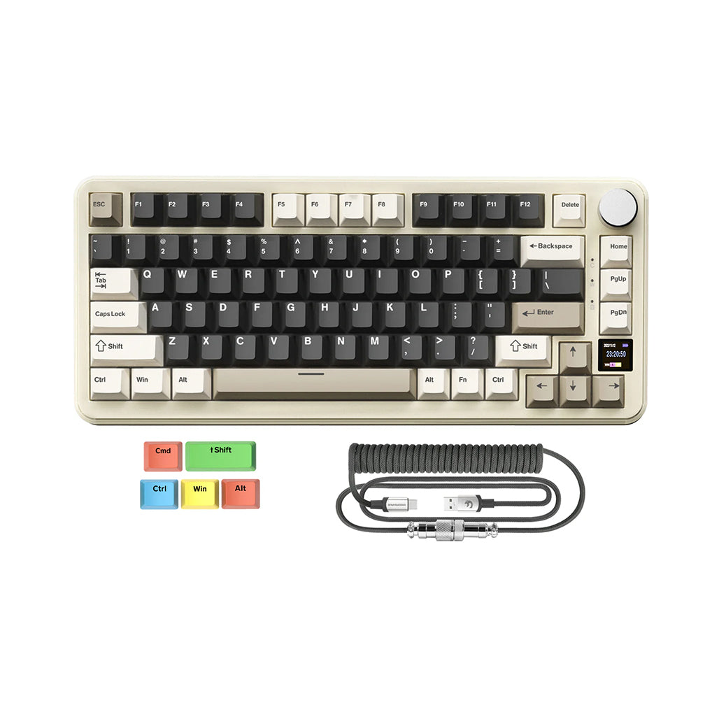 A Photo Of Attack Shark X85 Pro - 75% Wireless Mechanical Gaming Keyboard - Blueberry Switch (Linear)