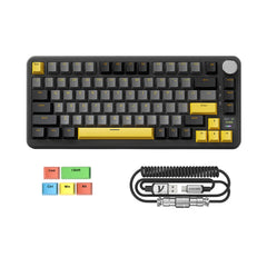 A Photo Of Attack Shark X85 Pro - 75% Wireless Mechanical Gaming Keyboard - Blueberry Switch (Linear)