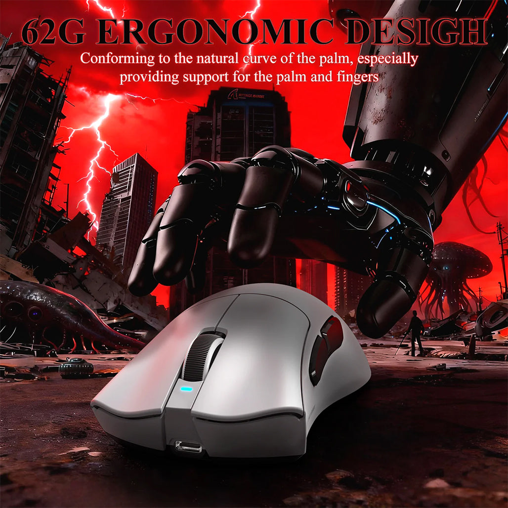 A Photo Of Attack Shark V3 PRO Ultra-Light Tri-Mode Gaming Mouse