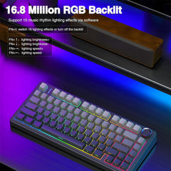 A Photo Of AULA F75 Pro - Wireless Mechanical Gaming Keyboard