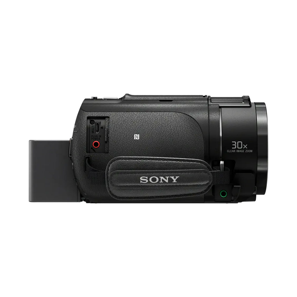 A Photo Of Sony FDR-AX43A - UHD 4K Handycam Camcorder with Gimbal Stabilization