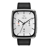 Amazfit Active 2 Square Smartwatch | Black with Red Strap