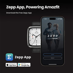 A Photo Of Amazfit Active 2 Square Smartwatch | Black with Red Strap