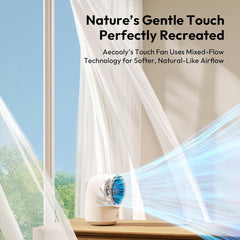 A Photo Of Aecooly Touch Control Desk Fan Chic 01 Lite