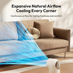 A Photo Of Aecooly Touch Control Desk Fan Chic 01 Lite