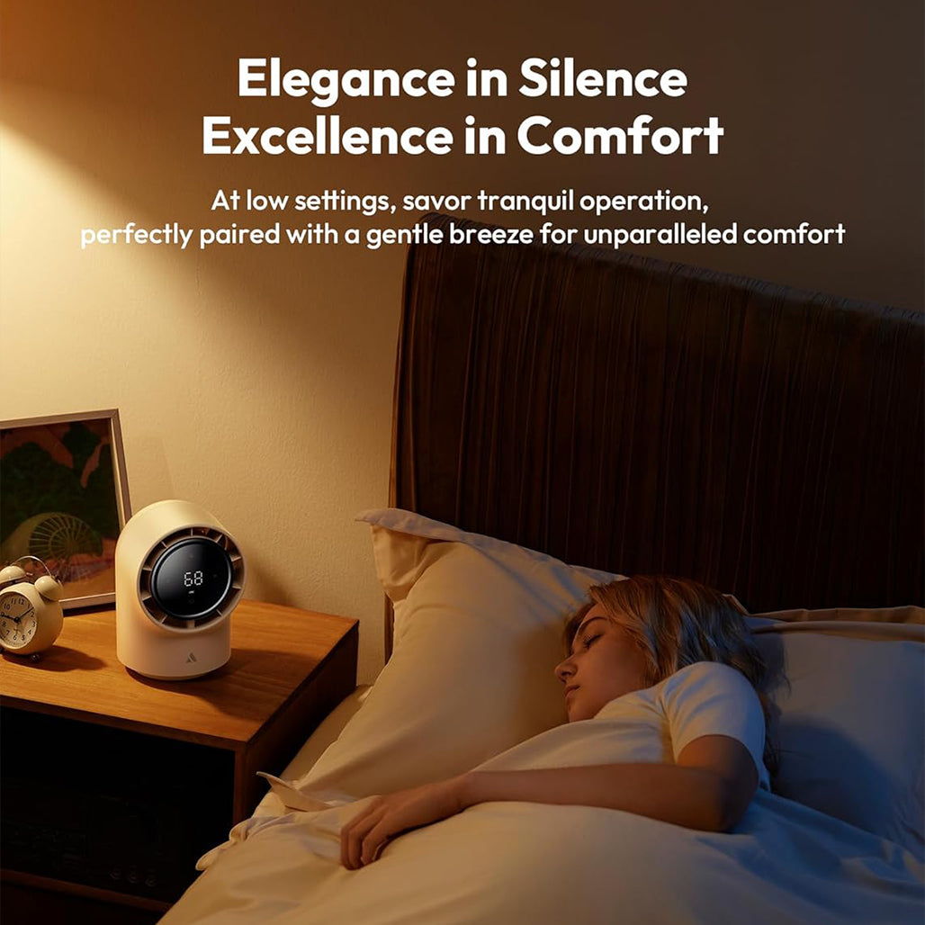 A Photo Of Aecooly Touch Control Desk Fan Chic 01 Lite