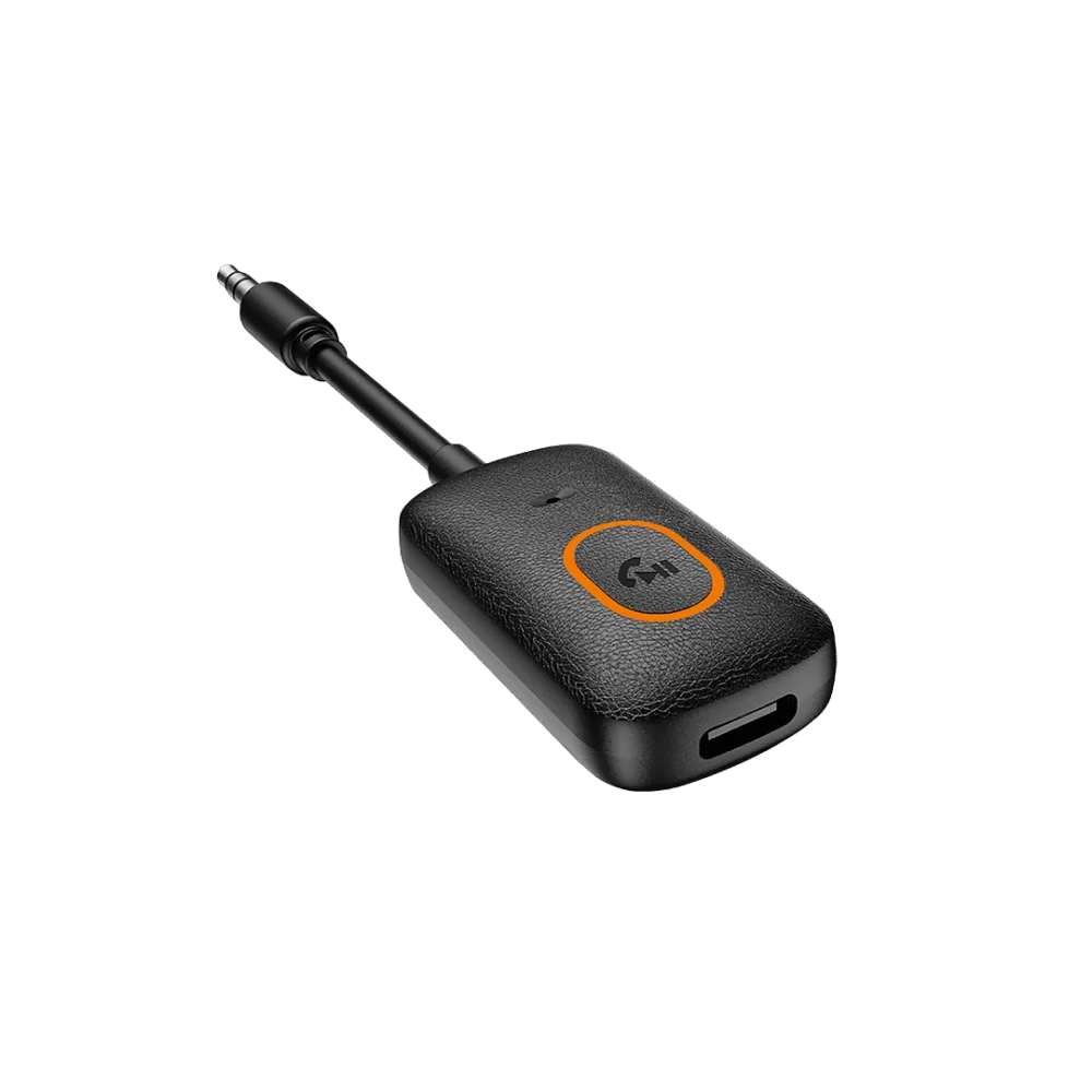 A Photo Of Bluepebble AirLync Bluetooth 5.4 Airplane Adapter - BP-AIRLYNC-BK