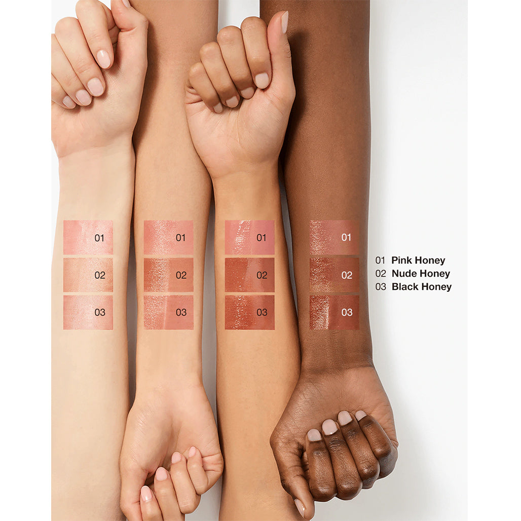 A Photo Of Clinique Double The Honey Set – Almost Lipstick Black Honey & Pink Honey