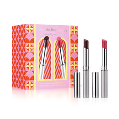 A Photo Of Clinique Double The Honey Set – Almost Lipstick Black Honey & Pink Honey