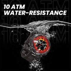 A Photo Of Amazfit Active Edge Lava Black - Rugged Smart Watch
