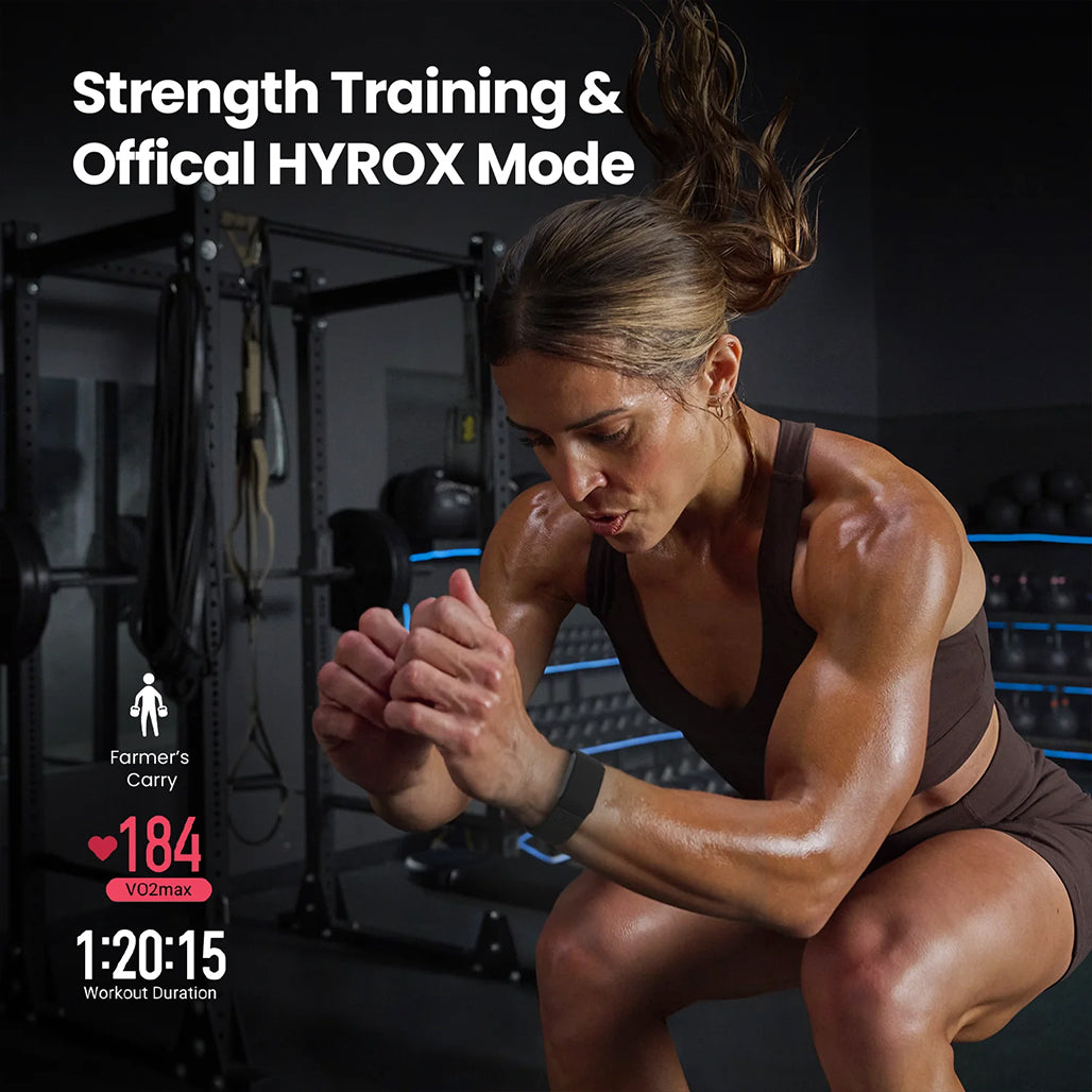 A Photo Of Amazfit Helio Strap Smart Band Fitness Tracker