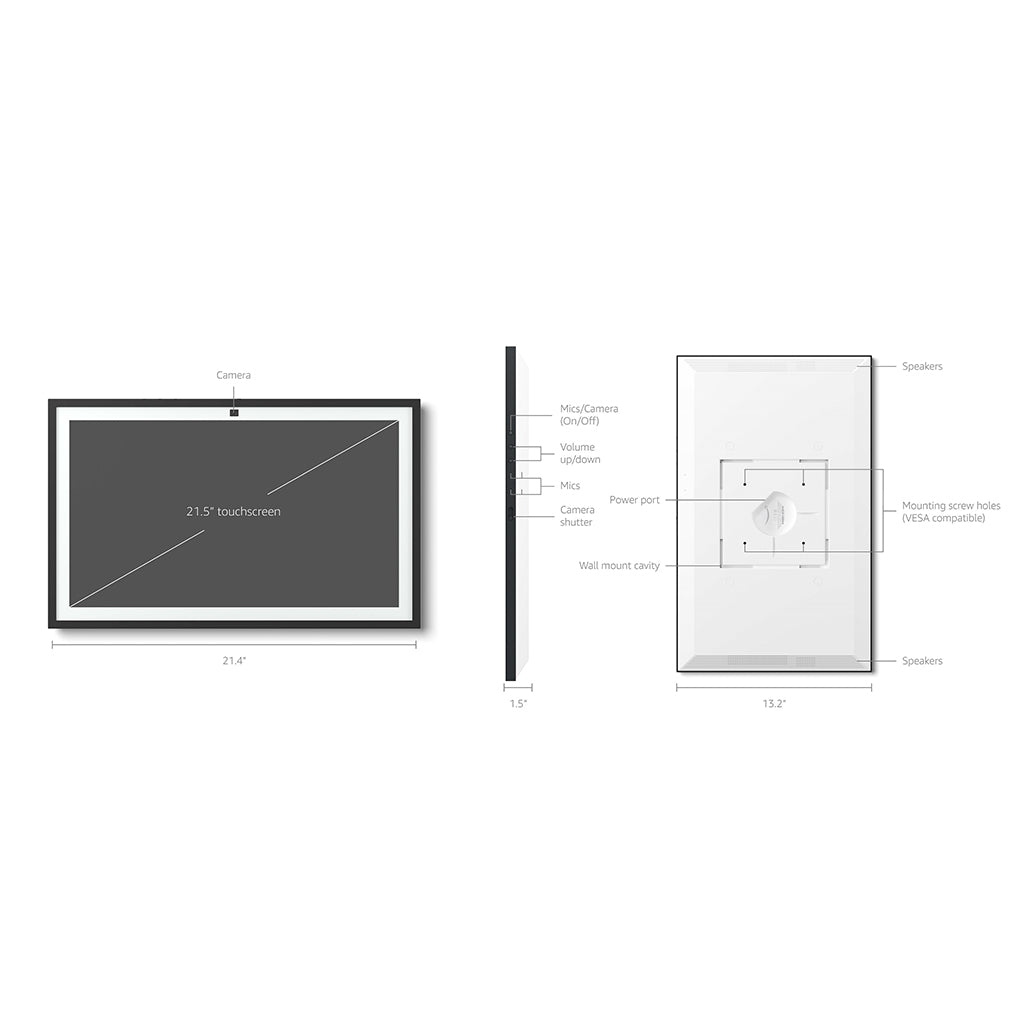 A Photo Of Amazon Echo Show 21 - Smart Display with Built-in Fire TV, Alexa & 21