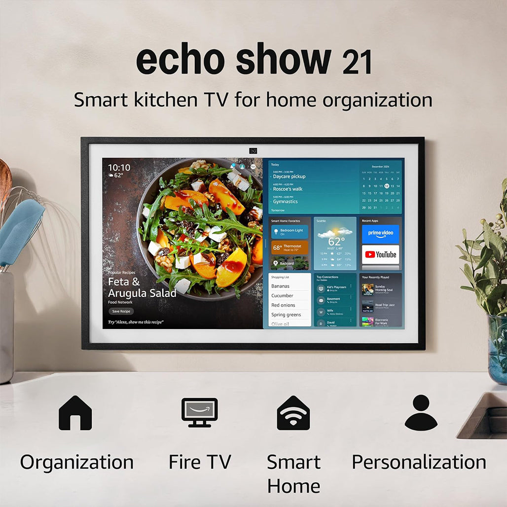 A Photo Of Amazon Echo Show 21 - Smart Display with Built-in Fire TV, Alexa & 21