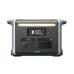 A Photo Of Anker 757 Portable Power Station - 1500W Solar Generator, 1229Wh LiFePO4 Battery for Camping, RVs, & Home Use