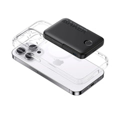 A Photo Of Anker Power Bank 322 MagGo 5000mAh MagSafe Portable Charger A1618 – Wireless Charging with Foldable Stand