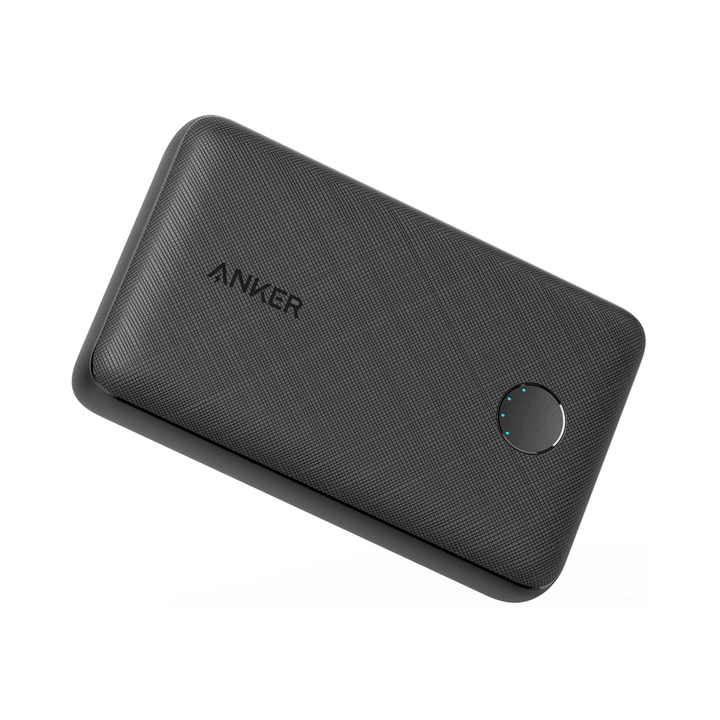 A Photo Of Anker PowerCore Select 10000mAh Portable Charger – Dual USB Power Bank for iPhone, Samsung & More, Compact & High-Speed Charging, Black