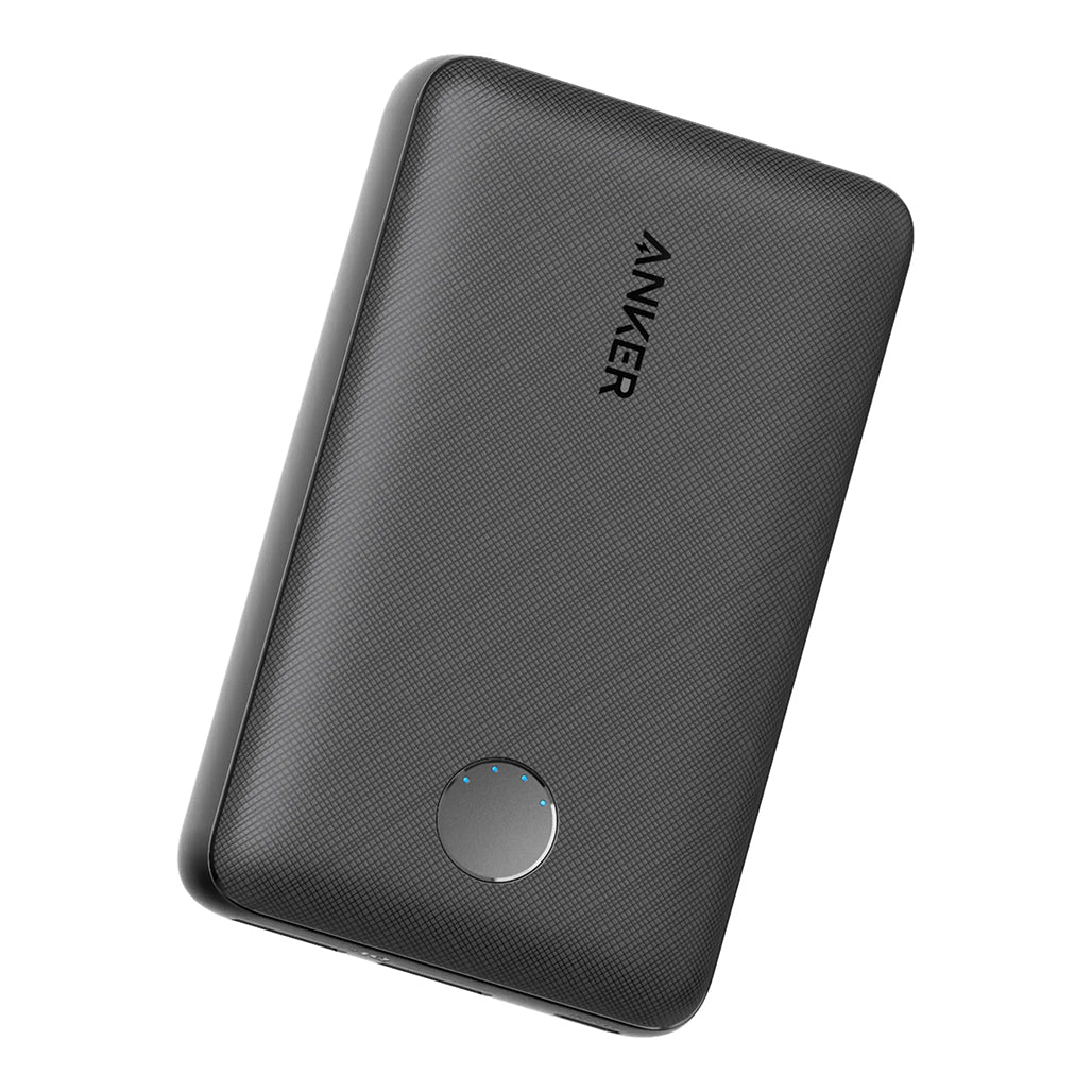 A Photo Of Anker PowerCore Select 10000mAh Portable Charger – Dual USB Power Bank for iPhone, Samsung & More, Compact & High-Speed Charging, Black