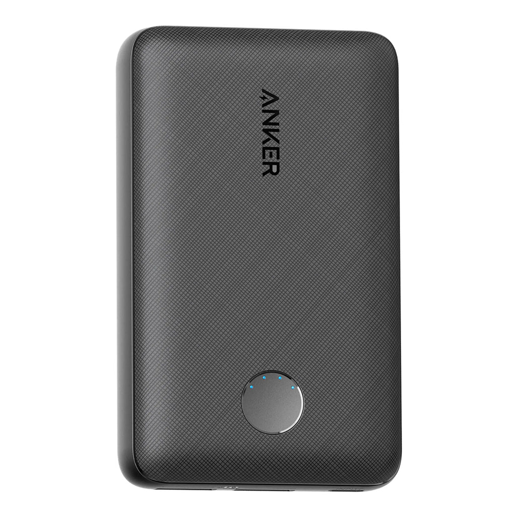 A Photo Of Anker PowerCore Select 10000mAh Portable Charger – Dual USB Power Bank for iPhone, Samsung & More, Compact & High-Speed Charging, Black