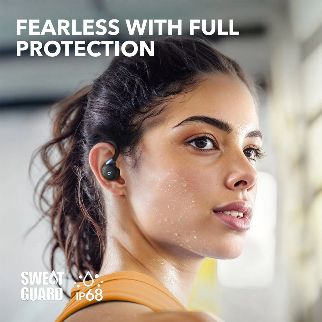 A Photo Of Soundcore by Anker Sport X20 - Comfortable In-Ear Sport Earbuds with Hook