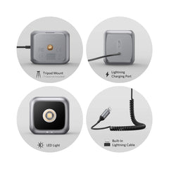 A Photo Of Anker iPhone LED Flash – Professional Lighting for iPhone Photography and Videography