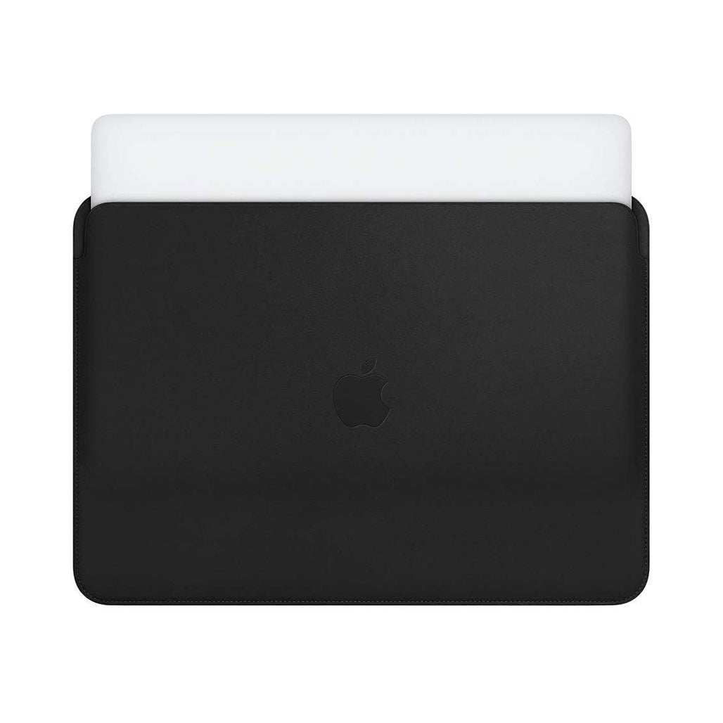 A Photo Of Apple Leather Sleeve for Apple Macbook Air or Pro 13-inch - Black