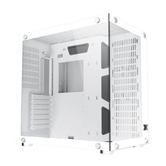A Photo Of Xigmatek Aquarius Plus - Arctic - Mid Tower Case