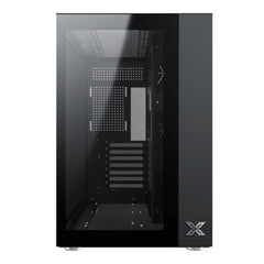 A Photo Of Xigmatek Aquarius Pro | Mesh Airflow Mid-Tower with Vertical GPU Support