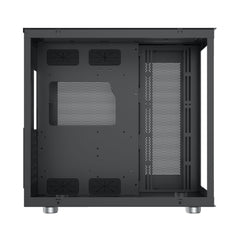 A Photo Of Xigmatek Aquarius Pro | Mesh Airflow Mid-Tower with Vertical GPU Support