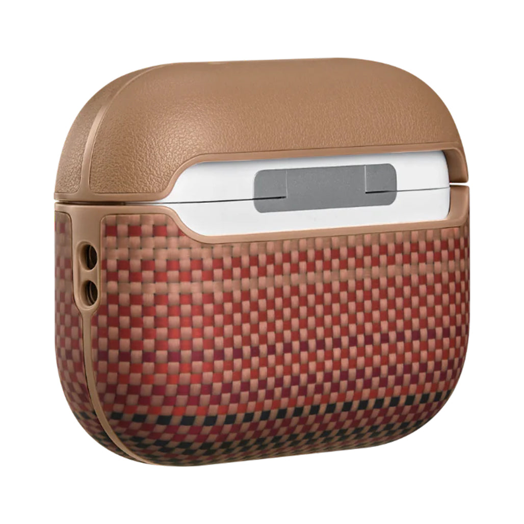 A Photo Of Pitaka Aramid Fiber Case for AirPods Pro 3