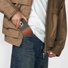 A Photo Of Pitaka Aramid Fiber Magnetic Power Bank – 5000mAh Slim Qi2 Fast Wireless Charger with Magnetic Attachment