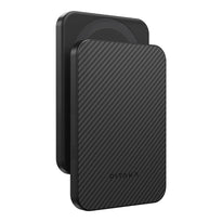 Pitaka Aramid Fiber Magnetic Power Bank – 5000mAh Slim Qi2 Fast Wireless Charger with Magnetic Attachment