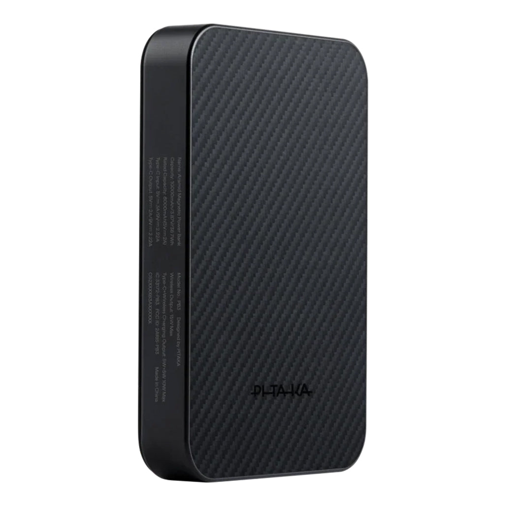 A Photo Of Pitaka Aramid Fiber Magnetic Power Bank - 10000mAh