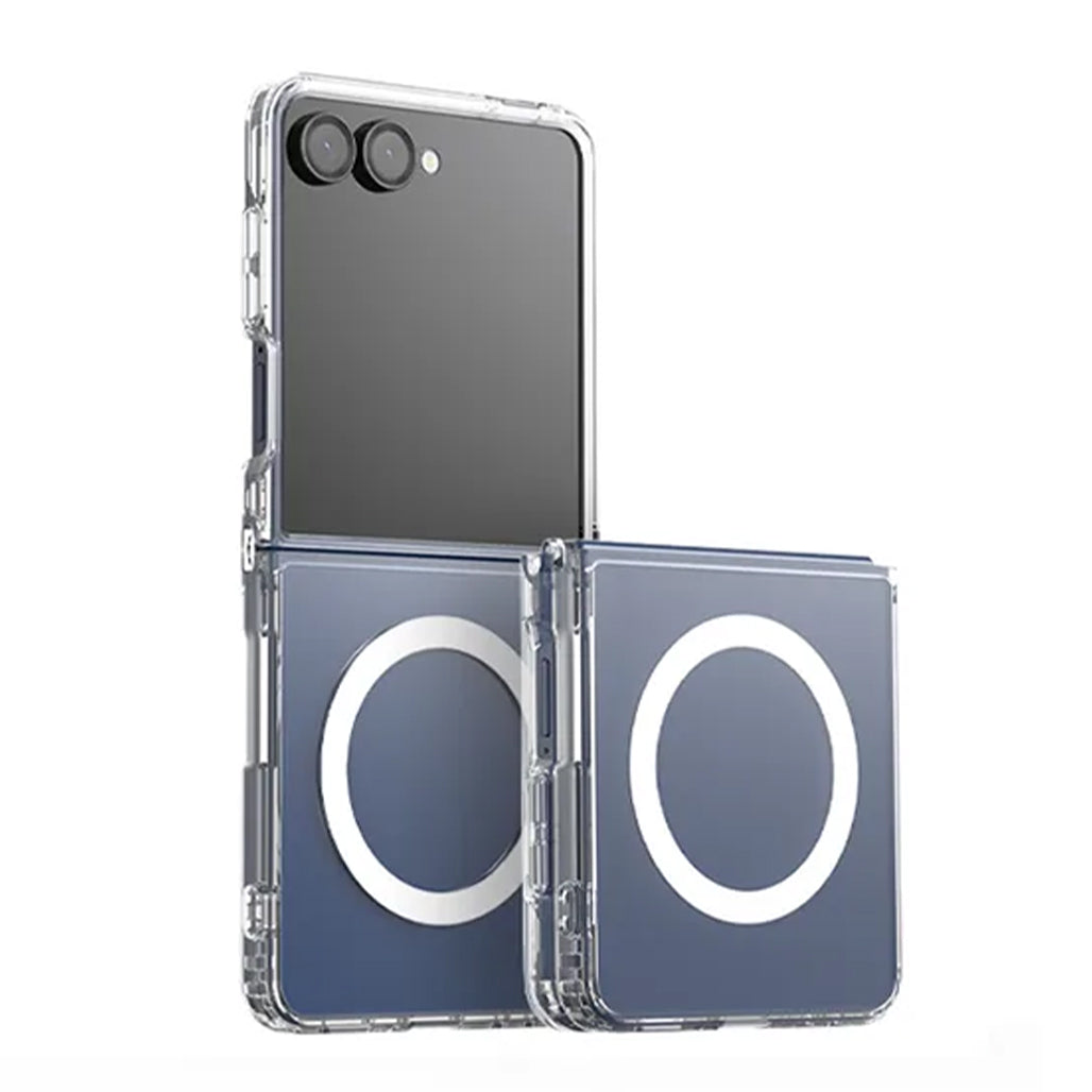 A Photo Of Araree Duple M Clear MagSafe Case for Samsung Galaxy Z Flip 7