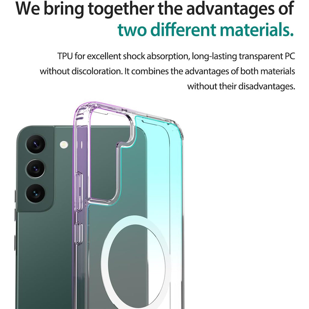 A Photo Of Araree Duple MagSafe - Samsung Galaxy S23 FE Clear Case