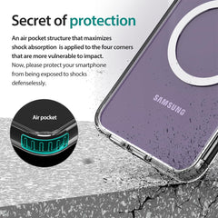 A Photo Of Araree Duple MagSafe - Samsung Galaxy S23 FE Clear Case