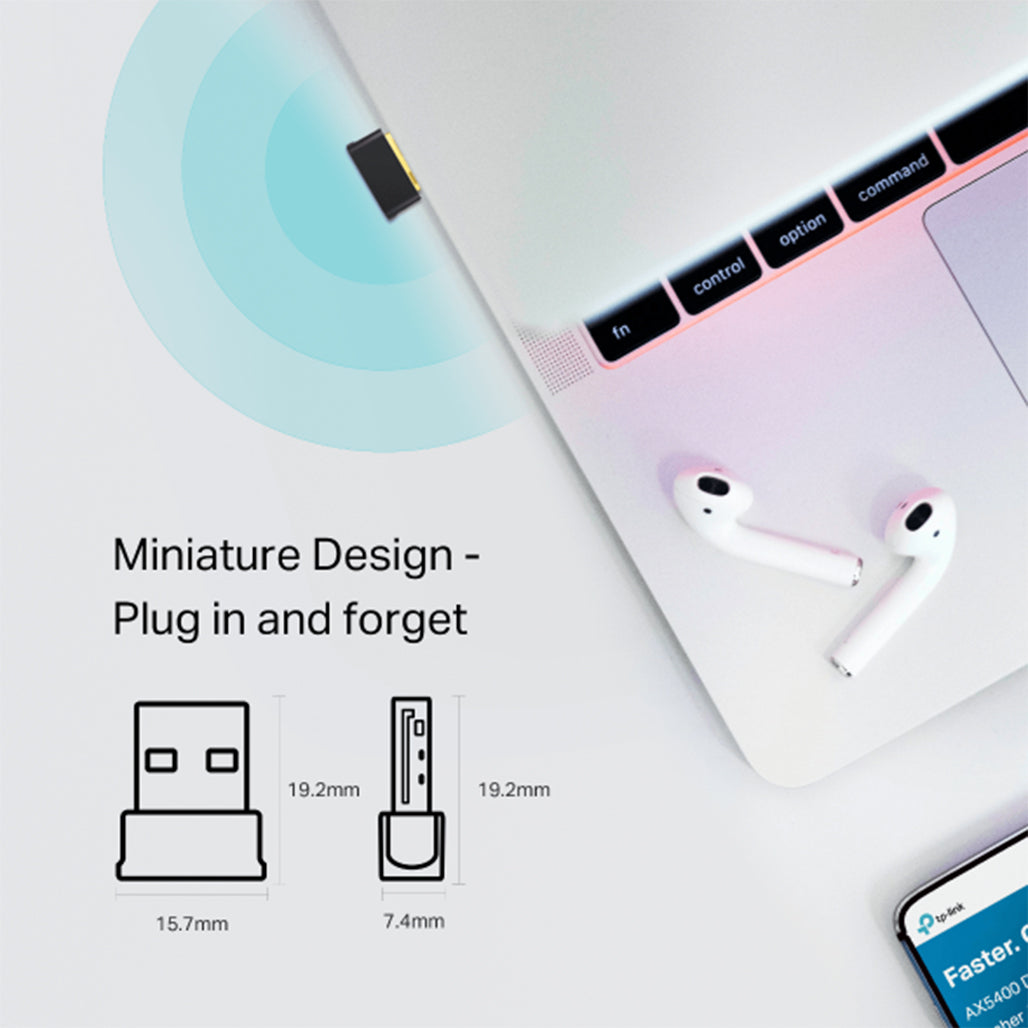 A Photo Of TP-Link Archer T2UB Nano AC600 Nano Wi-Fi Bluetooth 4.2 USB Adapter