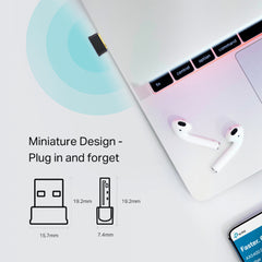 A Photo Of TP-Link Archer T2UB Nano AC600 Nano Wi-Fi Bluetooth 4.2 USB Adapter