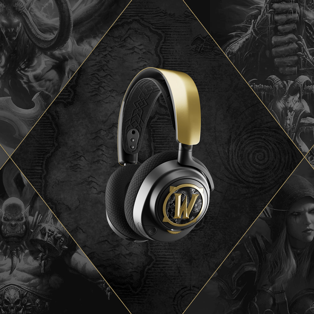 A Photo Of SteelSeries Arctis Nova 7 Wireless Gaming Headset – World of Warcraft Limited Edition
